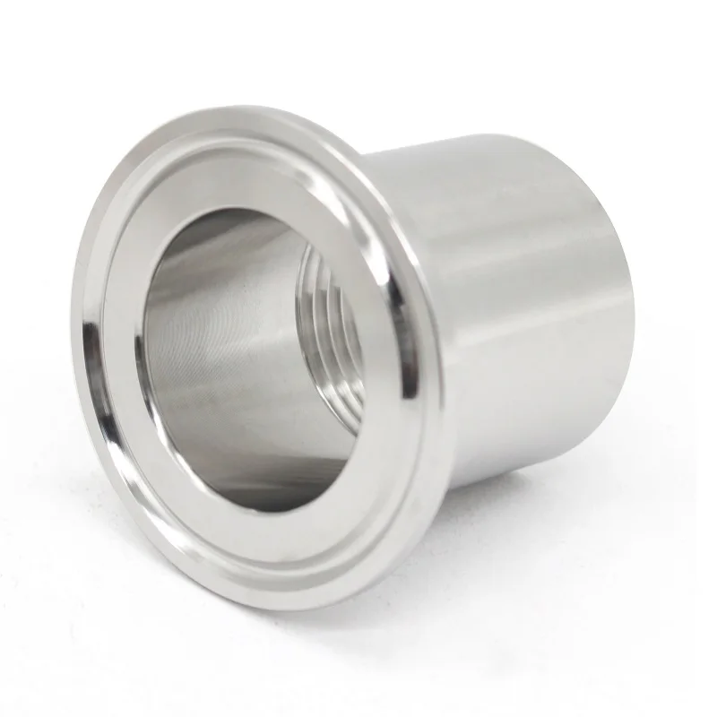 Connettore Sanitario In Acciaio Inox 304, Filetto Maschio 2 BSP DN50, Con Attacco Saldato
