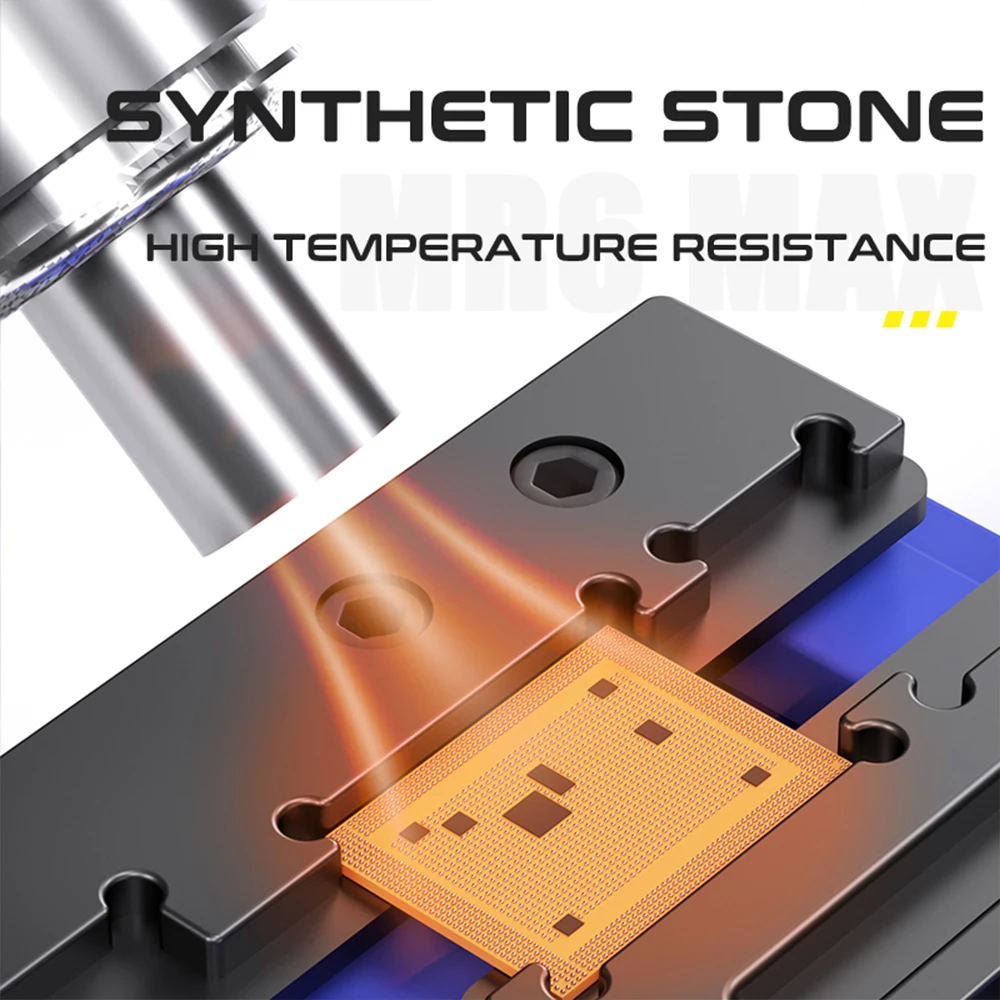 MECHANIC MR6 Max Fixed Fixtures Biaxial Fixture Thermostability Anti-static for iPhone Motherboard IC Chip Soldering Repair Tools