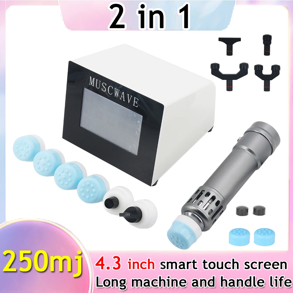 

Профессиональный новый инструмент для физиотерапии ударно-волновой волной 2 в 1, устройство для терапии ударно-волновой волной для лечения Эд, облегчение боли в мышцах тела