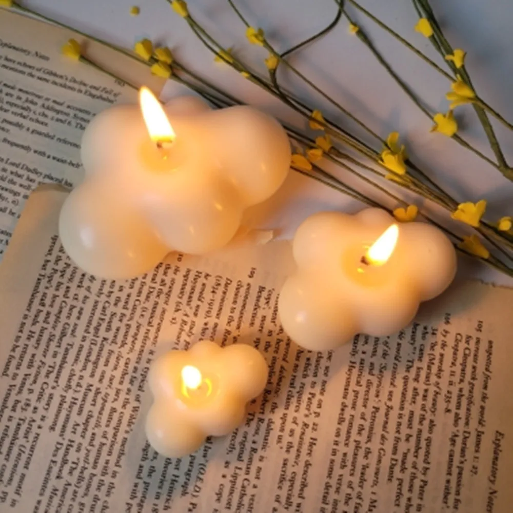 

Cloud Candle Mold Silicone Mold Cute Jewelry Soap Making Mold Handmade Jewelry Making Tool DIY Soap Mold Candle Making Supplies