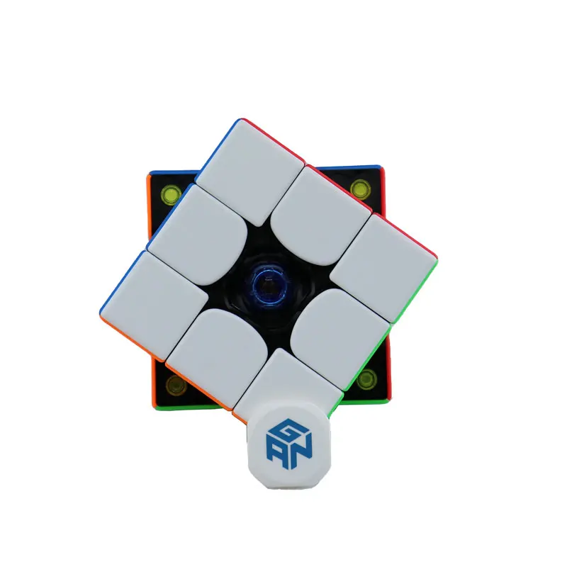 GAN 356M 3x3x3 자기 매직 스피드 큐브 스티커리스 Gan 356 M 전문가용 피젯 토이 큐보 마히코 퍼즐