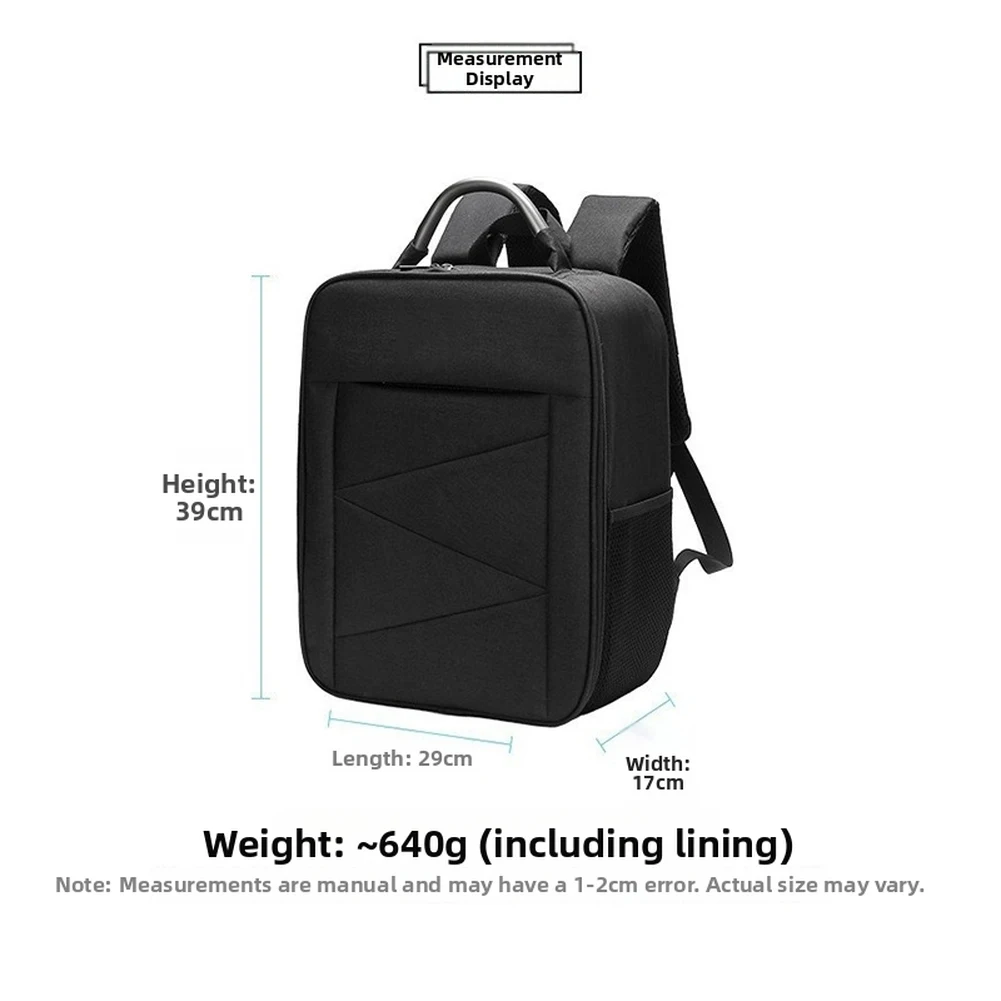 DJI AVATA 360 드론용 1pc 배낭 EVA 다용도 휴대용 스크래치 방지 보호 가방 29x17x39CM 다양한 경우에 사용 가능