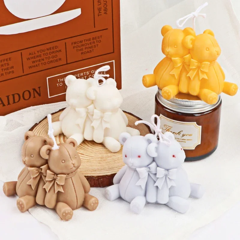 2X(2 Pezzi Stampo In Silicone Coniglietto Pasquale per Cioccolato 24