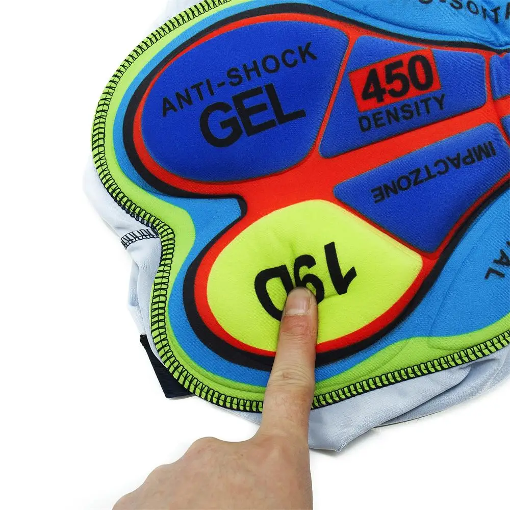 Description Picture 6 of item2024 Cycling Bib Shorts Men Outdoor Sports Wear Bike Trousers Cycling 19D Gel pad Riding Bib Tights Bicycle Clothing multi-style