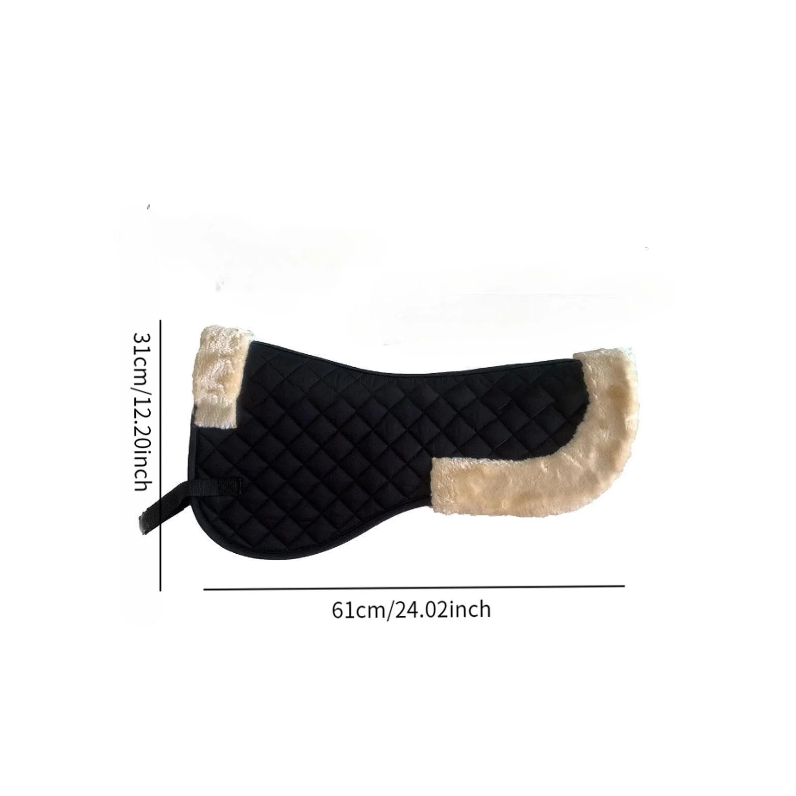 Saddle Pad for Horse Riding Seat Cushion, Soft, Breathable Practical Dressage Pad Horse Riding for Outdoor Sports