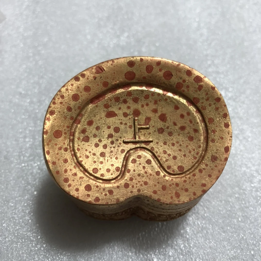 

Antique Collection Gold Plated Horseshoe Exquisite Handicraft Decoration Fine Workmanship
