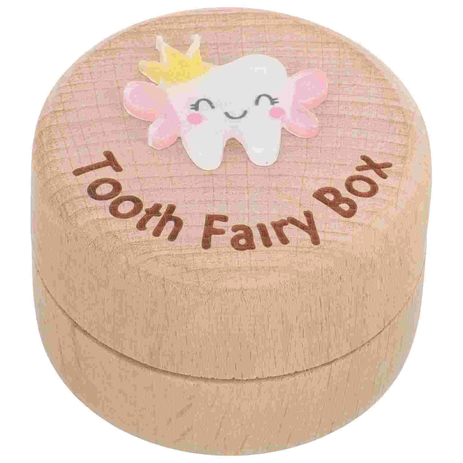 

Cartoon Tooth Packing Box Fetal Hair Tooth Storage Container Box Changing Teeth Box