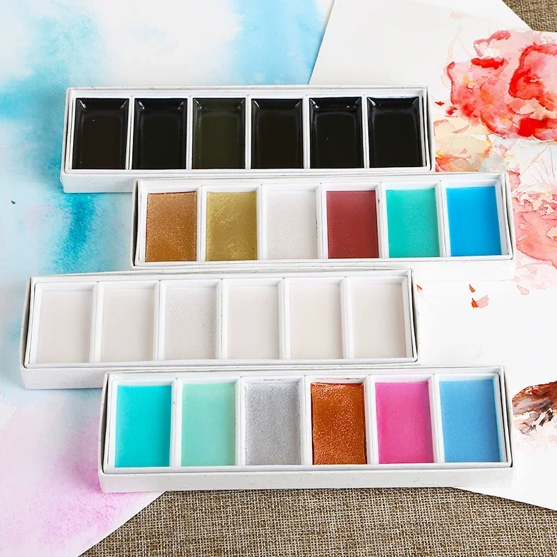 Watercolor Paint 6 Colors Set watercolor painting set watercolor paint watercolor pigment