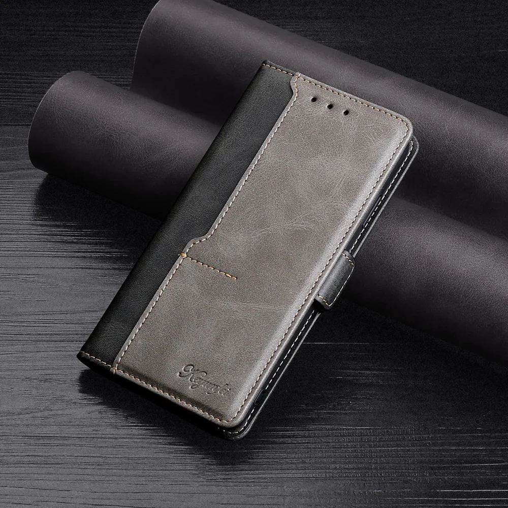

Магнитный кожаный флип-чехол для Tecno Pova 4 Neo 2 3 4 Pro Pop 6 7 Pro Camon 19 Pro 18 18P Neo с отделениями для карт