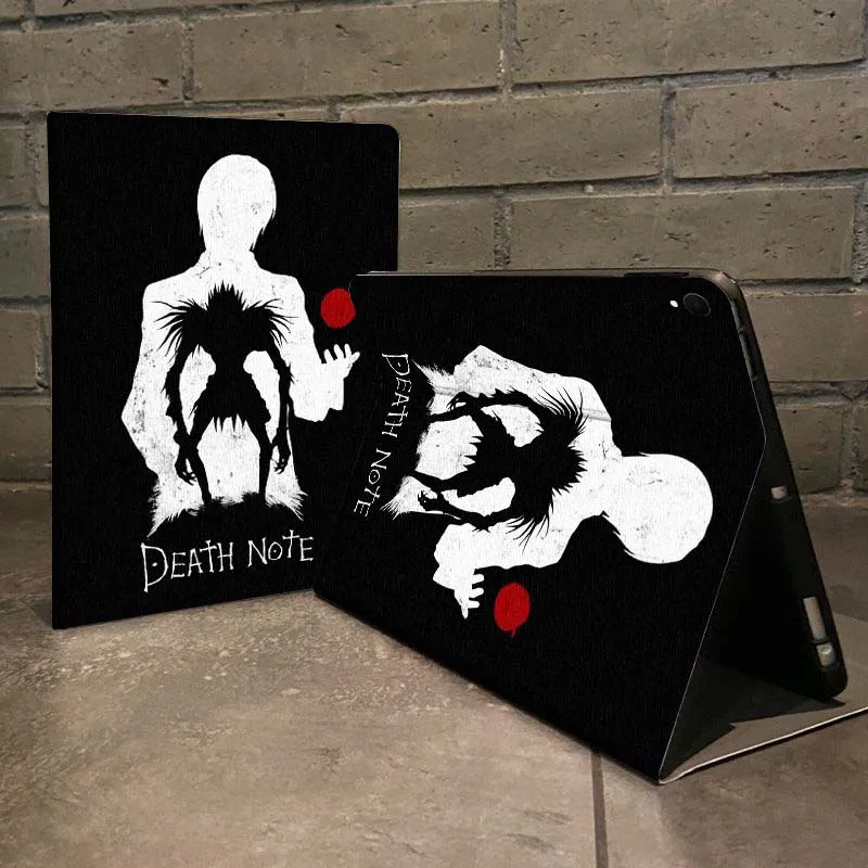 Anime-Inspired Cool Art Tablet Case - Death Note Design