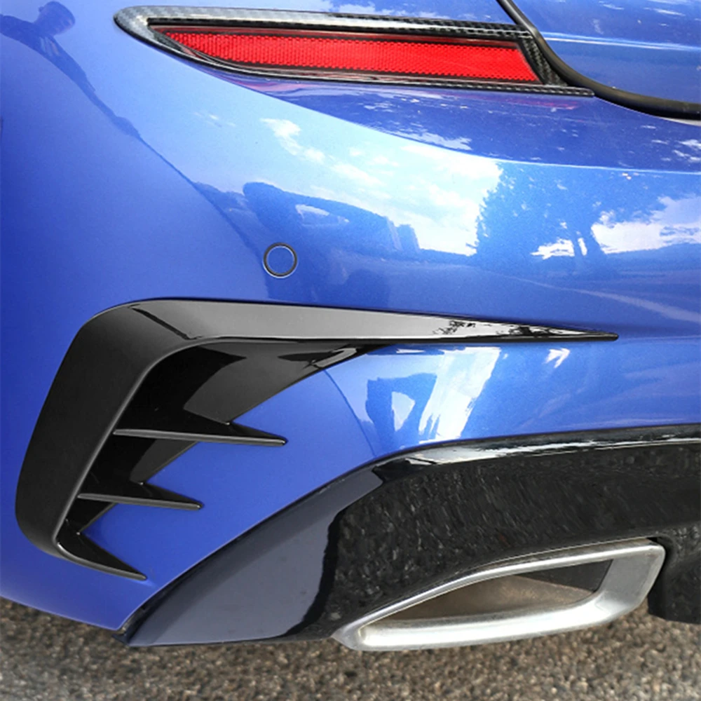 Rear Bumper Side Air Vent Trim For BMW 3 Series G20 G28 2019-2023+ 318i 320i 330