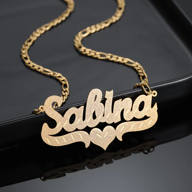 YAM ARTS Customized/PERSONALIZED NAME NECKLACE WITH CROWN AND STAR/Keychain  With Ur name Or Love One Name With 24k Gold Plating And lazer Engraved  Finish : Amazon.in: Jewellery