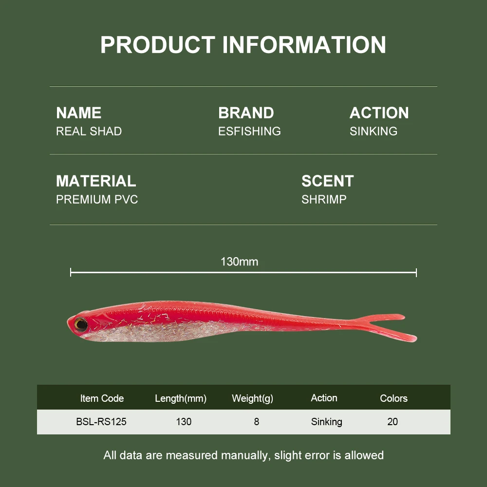 Esche Da Pesca In Silicone Morbido - 6 Pezzi Con Coda Arricciata Ideali Per Spigola E Luccio 943691