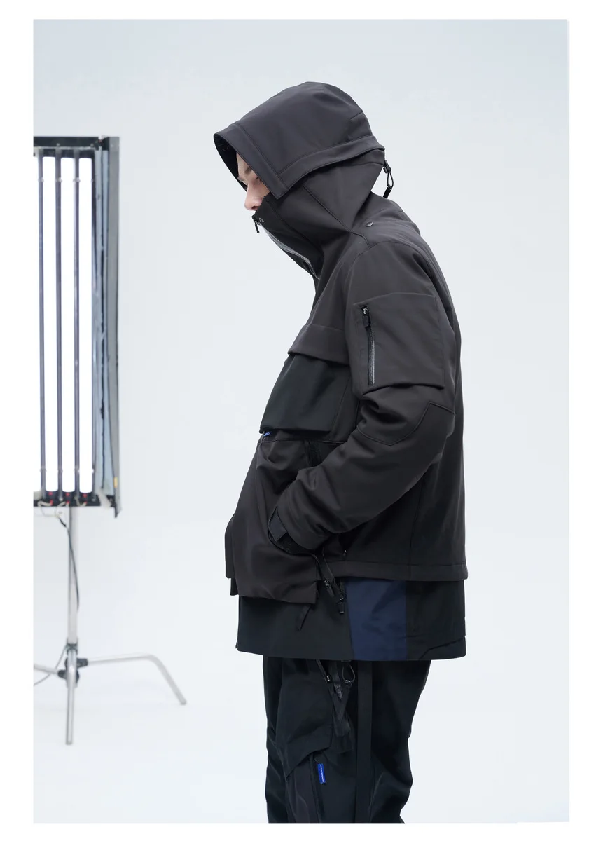 Reindee Lusion 21aw 3in1 all-enviroment waterproof scout jacket outer shell and inner jacket techwear gorpcore