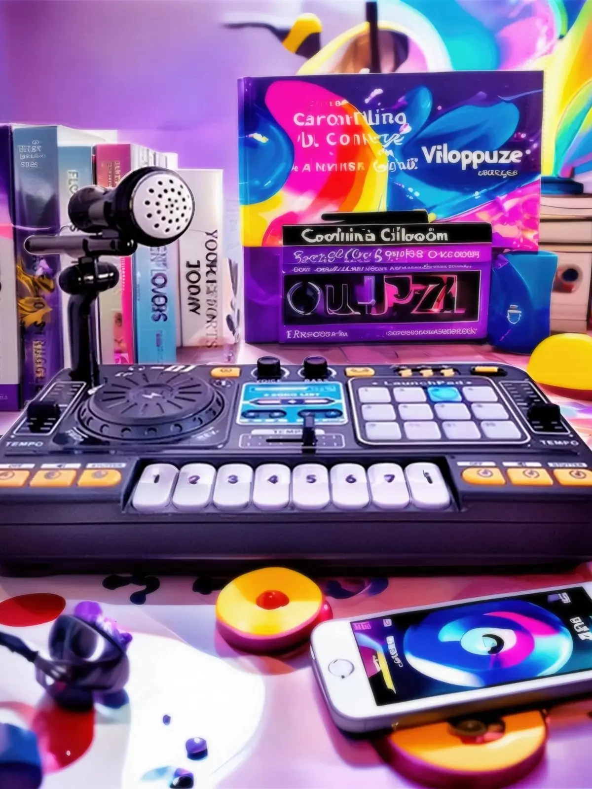 Kids DJ Keyboard Toy 1