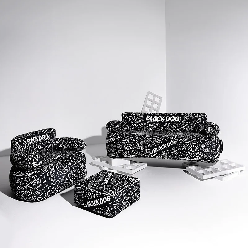 Naturehike-Blackdog Outdoor Inflatable Sofa Leisure Folding Portable Lazy Sofa Inflatable Stool