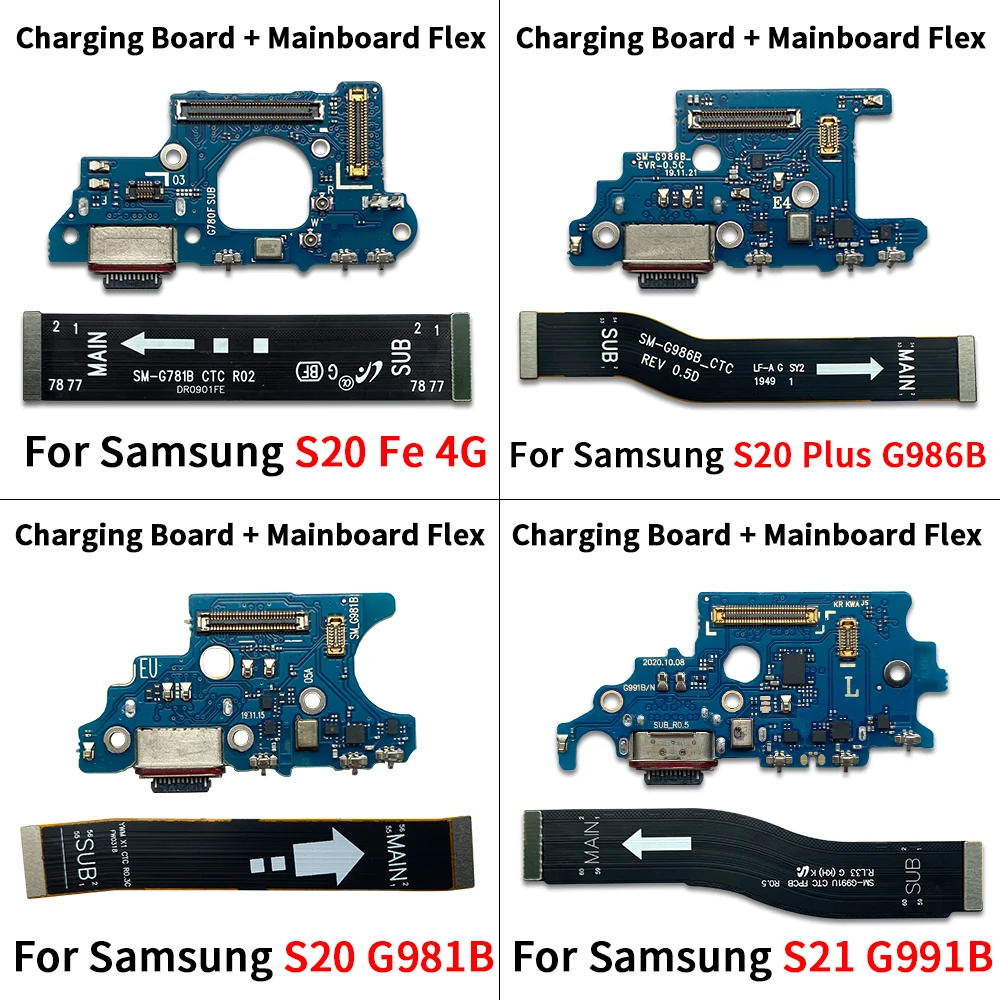 Enhanced USB Charger Charging Socket Connector and Main FPC Flex Cable Replacement