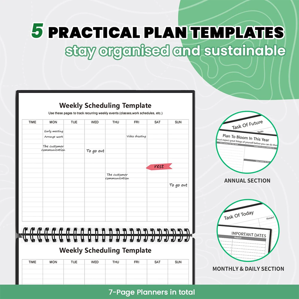 Reusable Smart A4 Notebook 4