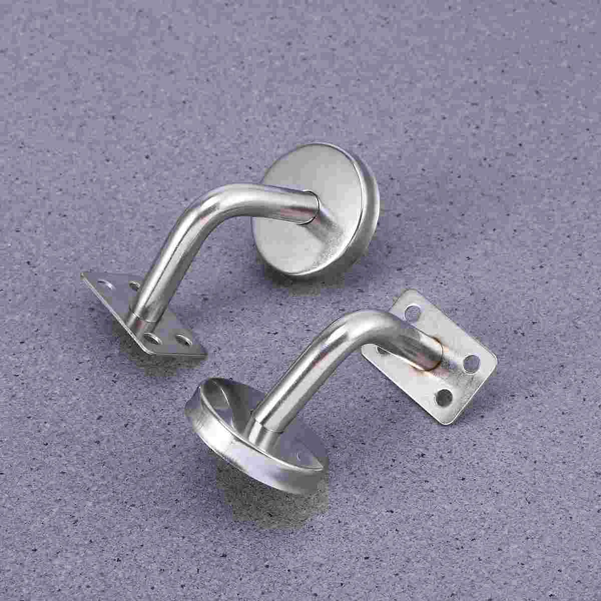 3/5pcs Stainless Steel Handrail Bracket Wall Mounted Bracket Support Hand Rail Stair Railing Guardrail Accessories