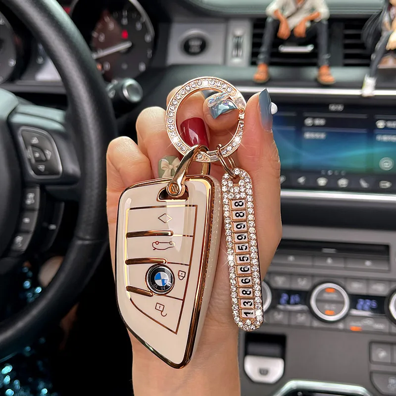 Cover Chiave/telecomando per Fob BMW G1 G11 F48 F39 520 525 f30F15 X6 F16 X1 X3 X4 X5 G30 7 - Se98b01bd70014fb49a27480a0623c215W