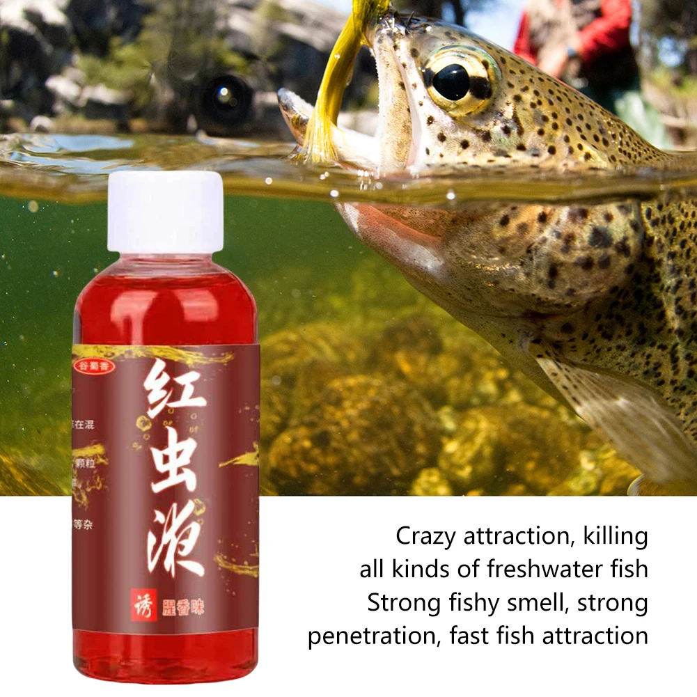 Description Picture 5 of itemFish Bait Attractant Multipurpose Concentrated Fish Bait Additive Permeability Strong Fish Attractant for Trout Cod Carp Bass
