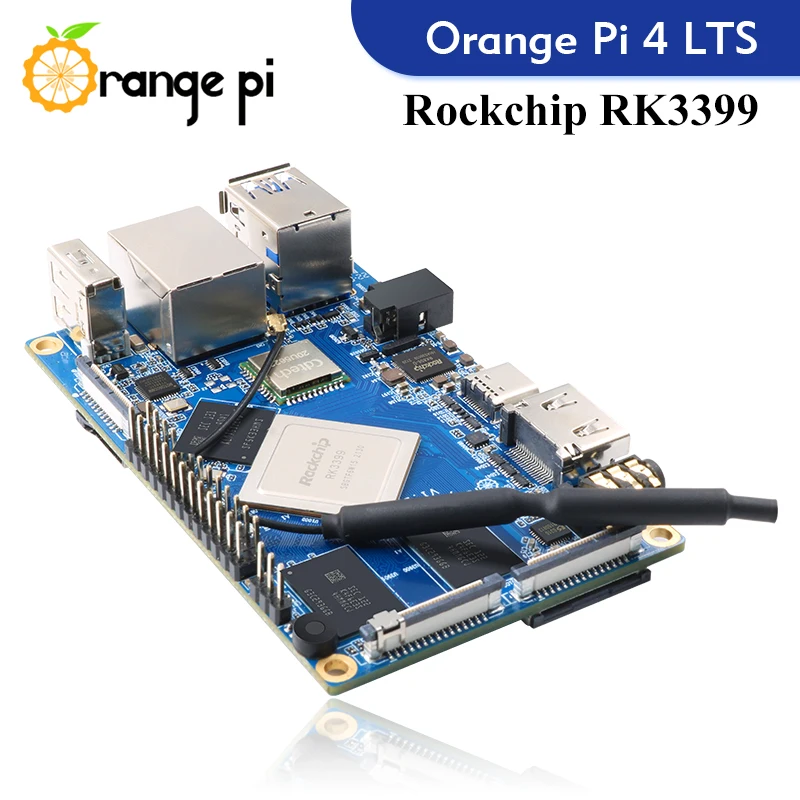

Плата компьютерная Orange Pi 4 Lts, 4 + 16 ГБ, EMMC Wi-Fi, BT5.0