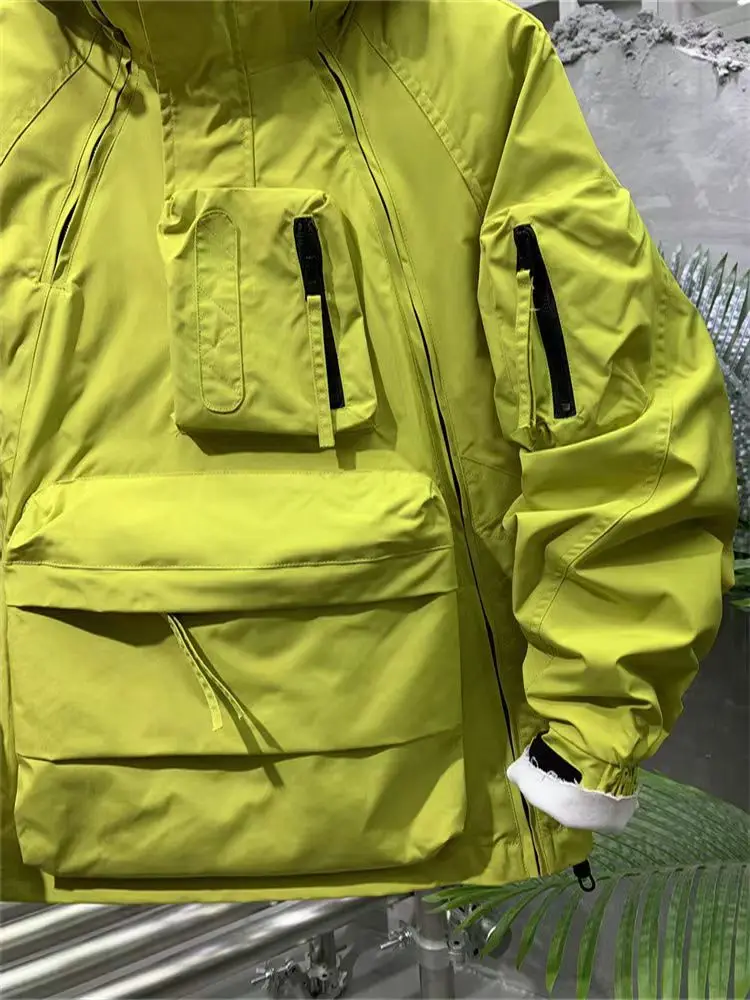 Men Windproof Waterproof-Fleece Outdoor-Sports Hiking Jacket