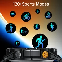 Toxic BOT-Montre intelligente étanche pour homme, montre de sport C29, appel Bluetooth, fréquence cardiaque, moniteur de santé 24h, batterie 1.52 mAh, 1iko, 410" 2