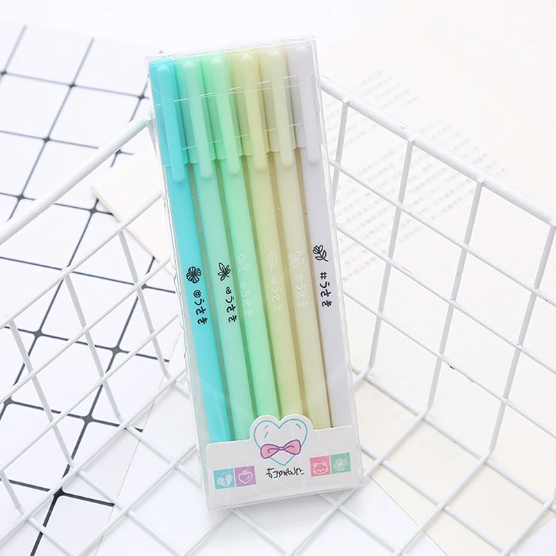 Yatniee Kawaii Pens Cute Gel Pen CS Pen Nib Japanese Stationery Supplies  Aesthetic Stationery Office Accessories