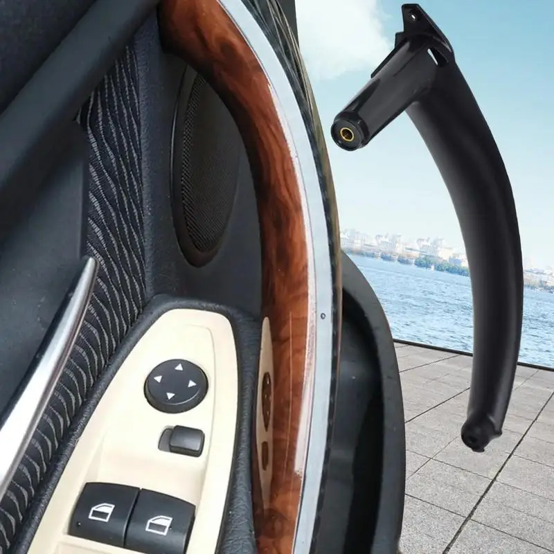 

Interior Door Pull Handle Replacement ForBMW X5 Series ABS Inside Left Right Grab Handle Passenger Side Doors Armrest Trim