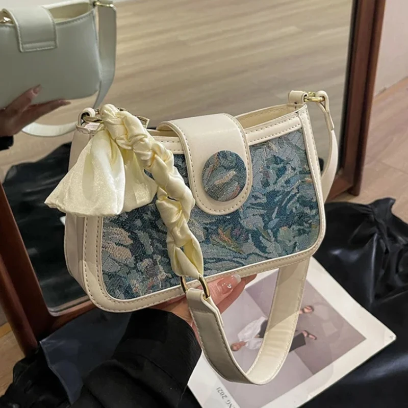 

.PU Zipper Patchwork Shoulder and Crossbody Bags 2024 New Style Bags for Women Fashion Hasp Small Square Bags Bolsas Femininas