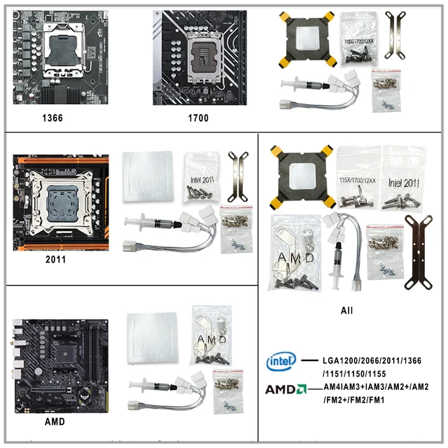 IWONGOU 워터 쿨러, 다양한 CPU 호환, RGB 지원과 고품질 소재 결합