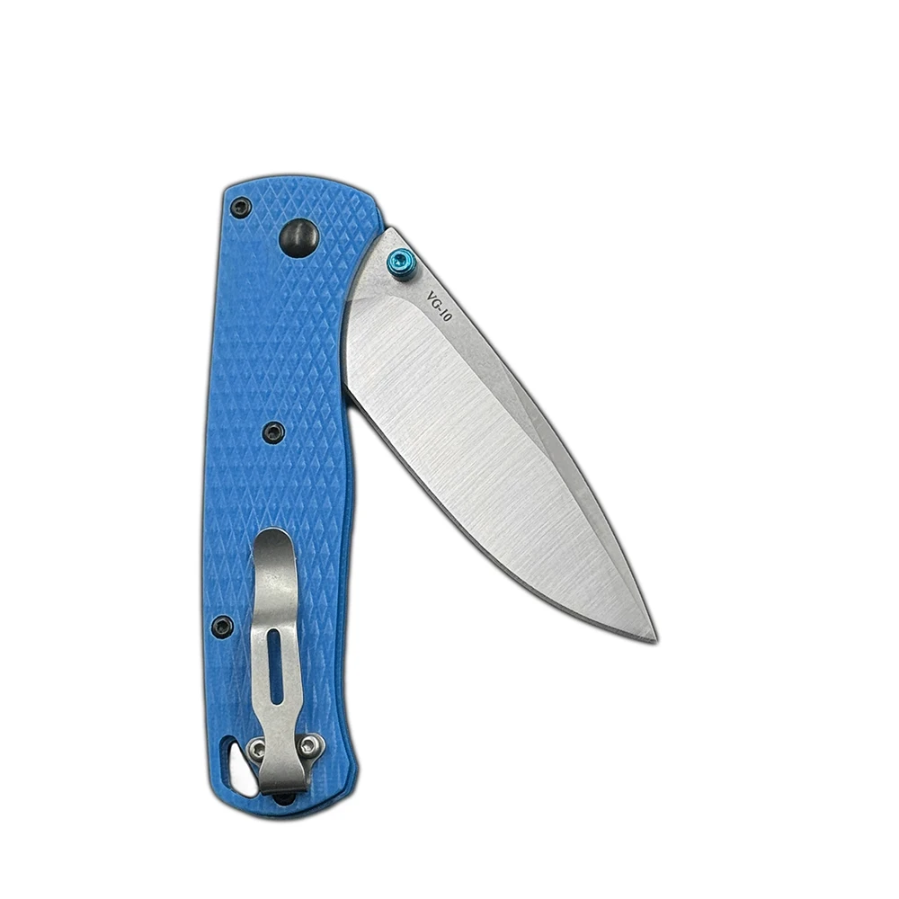 OK-535 Bearing Bugout AXIS G10 handle VG-10 blade outdoor camping hunting pocket Folding Knife 5