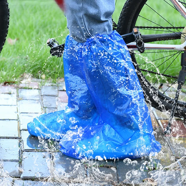 습기와 미끄러움에 대한 완벽한 보호를 위한 튼튼한 일회용 신발 커버