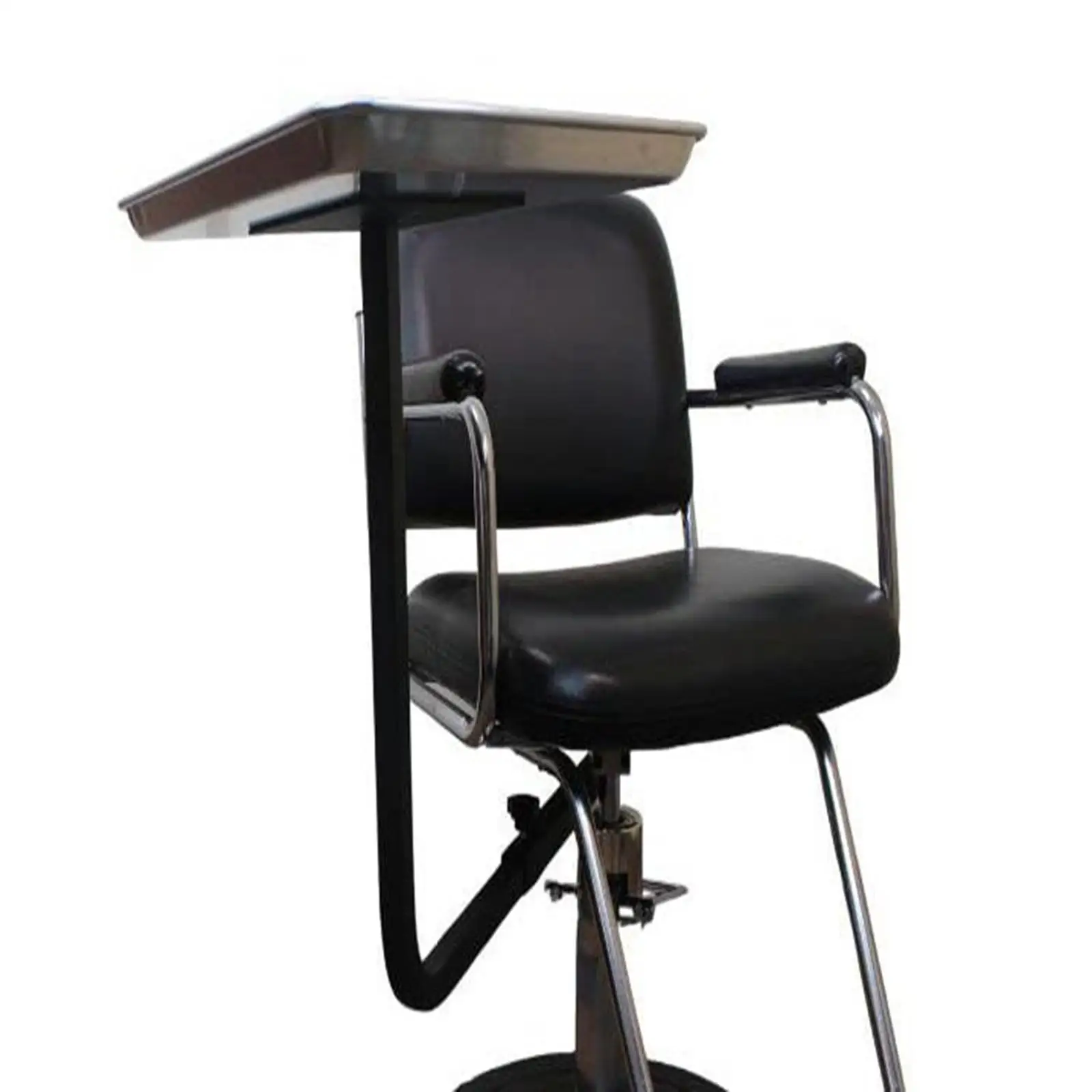 

Salon Chair Attachment Adjustable Barber Chair Tray for Coloring Bowls Hair Stylist Various Combs Hairdressing Tools Hair Dryers