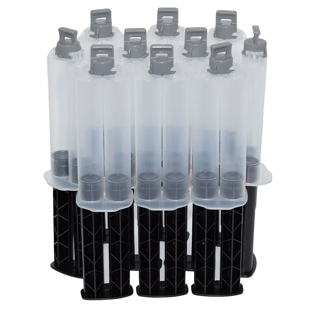 10pcs24mlEmptyDualBarrelAdhesivesCartridges11EpoxyResinAB