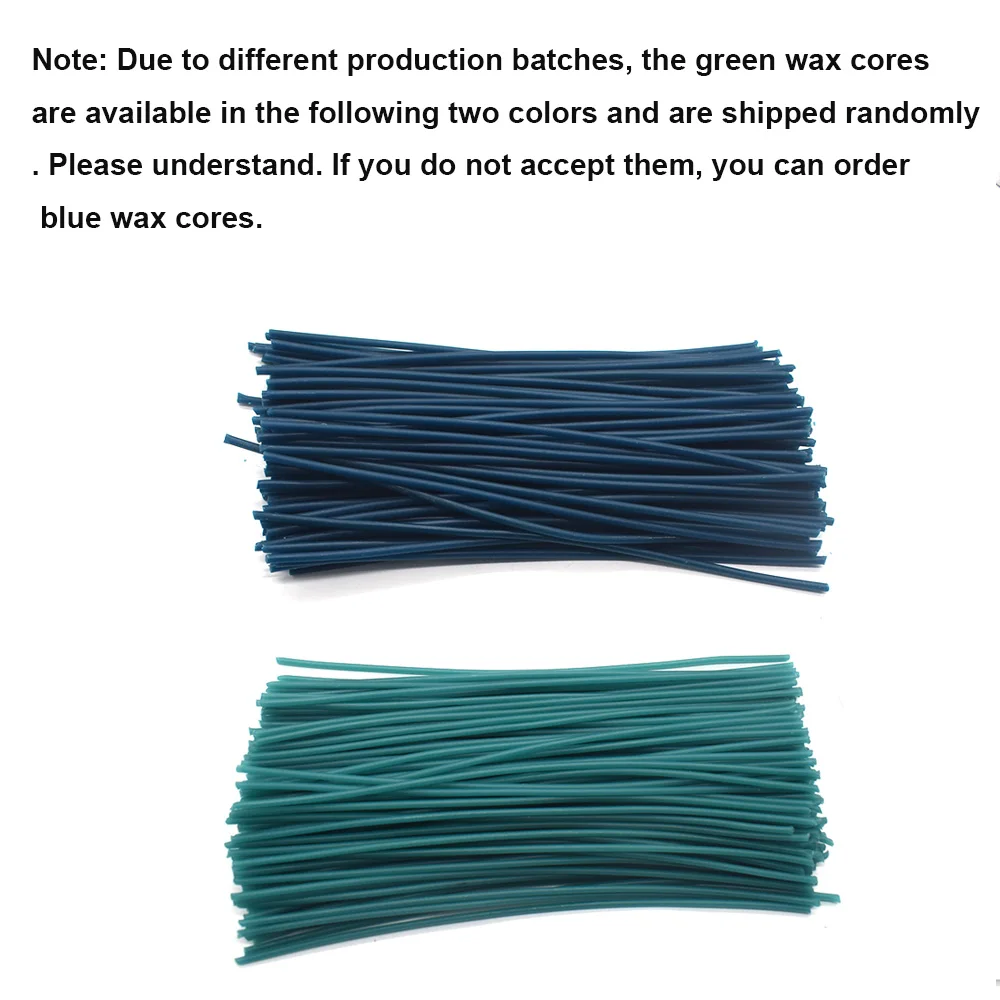 Blue Green Wax Strips for Jewelry Casting and Molding