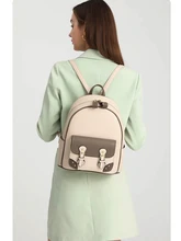  Ladies Backpack Leather Ladies Bag Large Capacity Casual Travel Bag Bags for Women School Backpack Women's Leather Backpack 