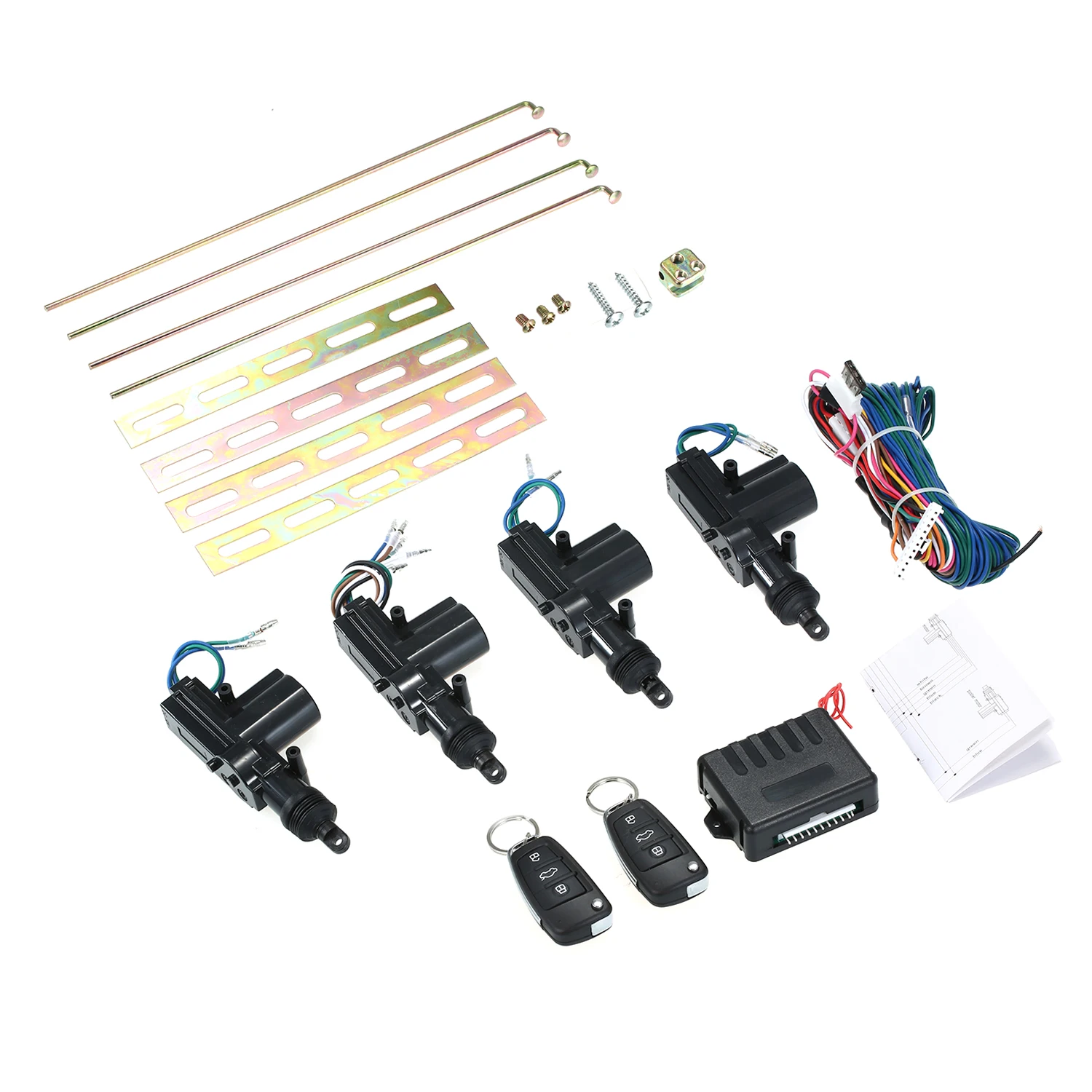Kit Telecomando Universale Per Chiusura Centralizzata Auto 12V - Antifurto Con Accesso Senza Chiave Per Auto, Camion, SUV