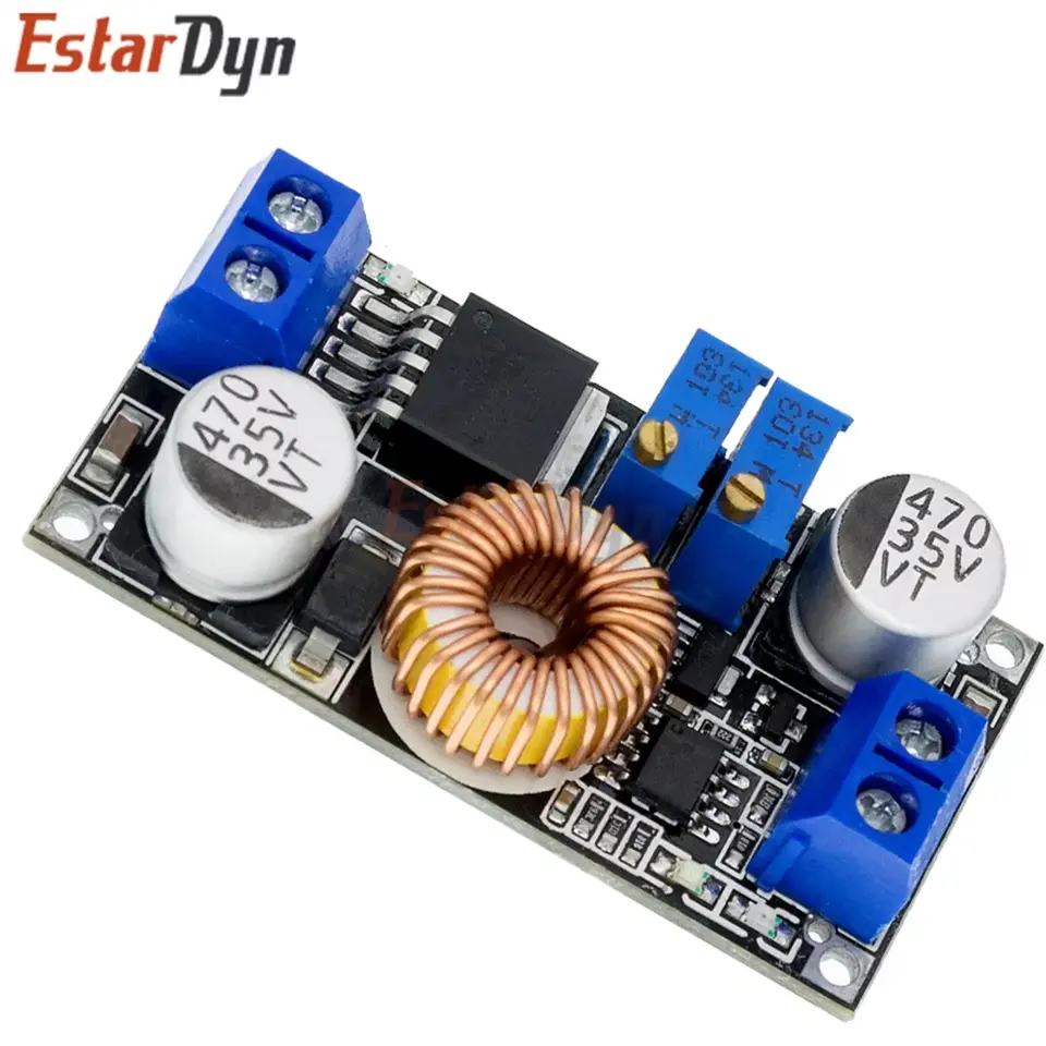 XL4015E1 5A CC/CV Buck Converter 4-38V to 1.25-36V with Display for Lithium Charger, LED Driver, DIY Power Supply image 5