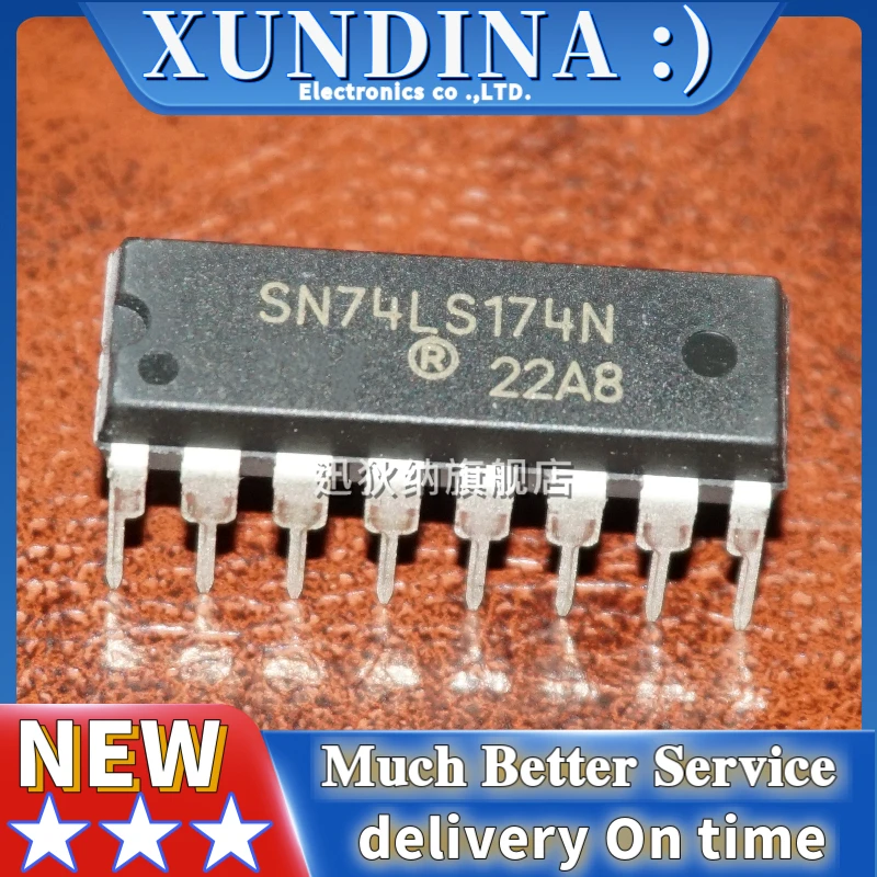 

1 шт./лот HD74LS174P 74LS174 DIP-16 новая и оригинальная интегральная схема