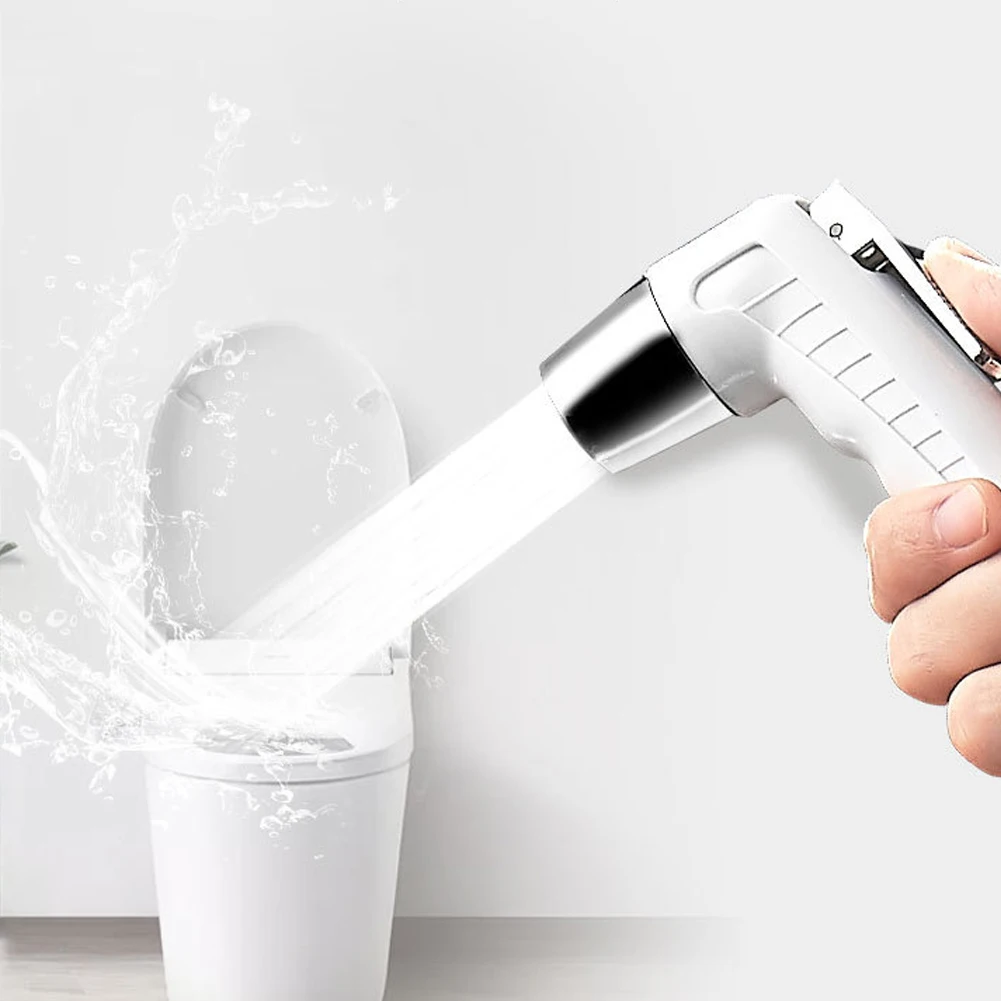 

Durable Light Weight Bidet Douche Sanitary Pads Shower Bidet Spray Universal 1PC ABS G1/2\\\" Handheld Light Weight