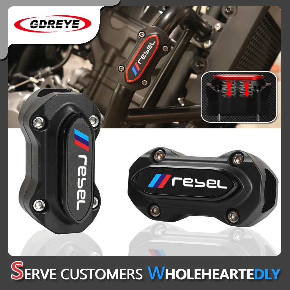 Per Honda Rebel 500 Rebel 1100 Rebel 300 Cmx500 300 1100 Protezione Paraurti Moto Protezione Motore Blocco Accessori