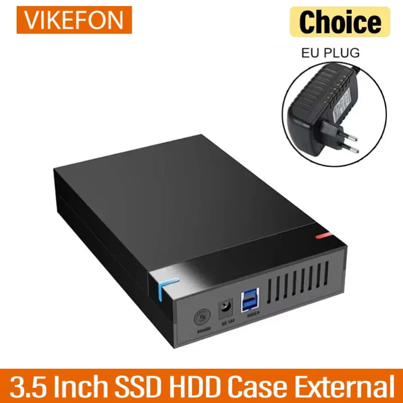SSD HDD External Hard Drive Case for PC