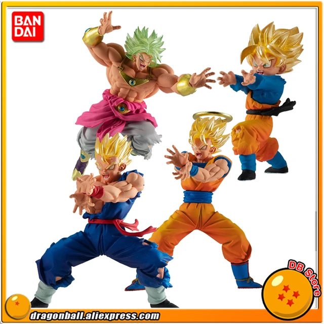 Figure Dragon Ball Goku Vs Broly  Dragon Ball Z Action Figures - Bandai  Dragon Ball - Aliexpress