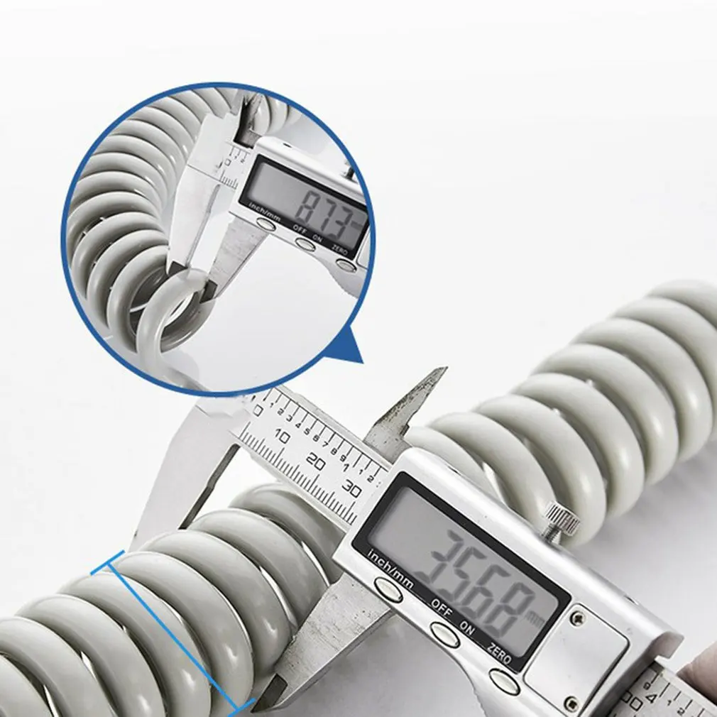 Plastic Water Toilet Bidet Sprayer Flexible Spring Shower head Hose tube Telephone Line soft Hoses bathroom Accessories Shower Hose Plumbing Hose Water Pipe Plumbing Supply Hose PVC Plastic Hoses Bidet Accessories