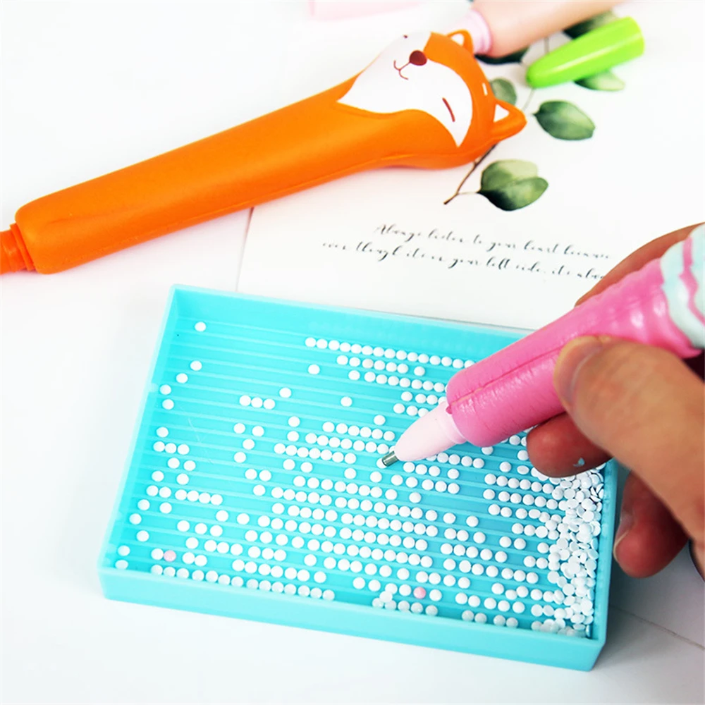 Diamond Painting Pen 5D Cartoon Stress Relief Point Drill for DIY Cross Stitch