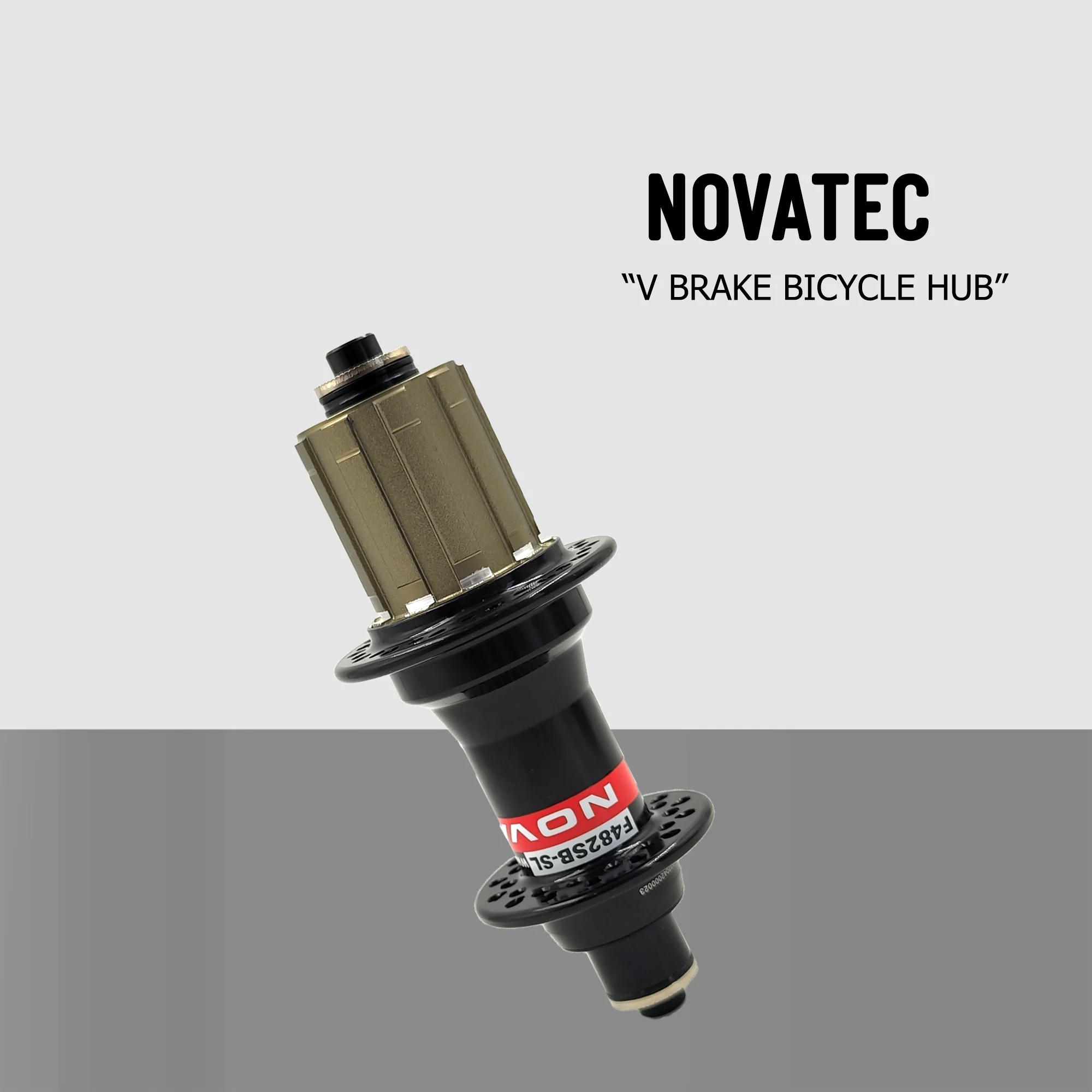 Novatec F482Sb-Sl Mozzo Posteriore Per Bici Da Strada Leggero Qrx130Mm 24/28/32 Fori Corpo Cassetta Hg 9/10/11S Xd 11/12S Xdr 12S N3W 10-13Speed