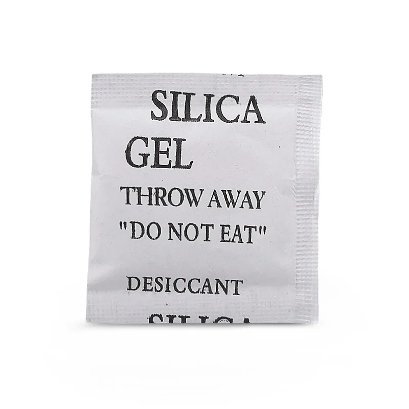 Silica Gel Desiccant 50-500 Packs Non-Toxic Damp Moisture Dehumidifier for Kitchen Room Living Clothes Food Storage