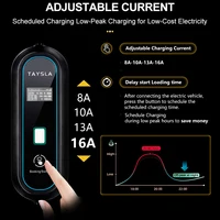 TAYSLA EV Charger Type 2 IEC62196-2 Portable EVSE Charging Cable 16A 3.5KW EV Charging Station Wallbox EU Plug for Electric Car - Image 4